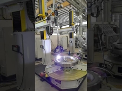 Verticale GTAW/TIG-hard facing lasmachine Lagerreparatie Reparatie slijtvast werkstuk