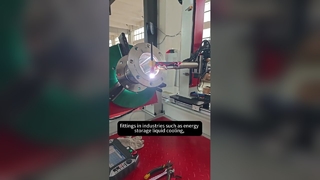 Precisie vloeistofkoeling pijpleiding lasmachine