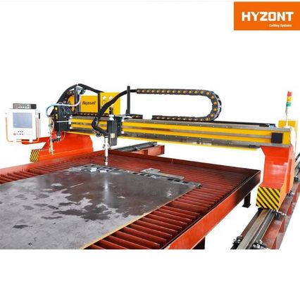 Automatic Gantry Flame CNC Plasma Cutting Machine 3000mm Beam Width