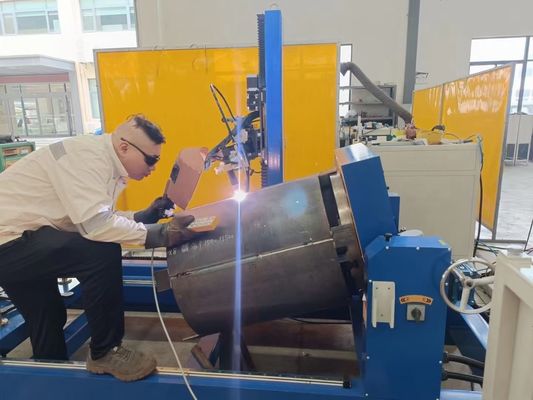 kwaliteit  100-5000mm Tank Diameter Circular Seam Welding Machine with Water Cooling and 3-400A Welding Power fabriek