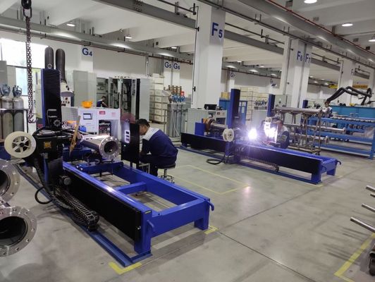 High Speed Auto Seam Welder TIG Pipe Welding Machine met 10-500Amp Lasstroom en Draadvoeding